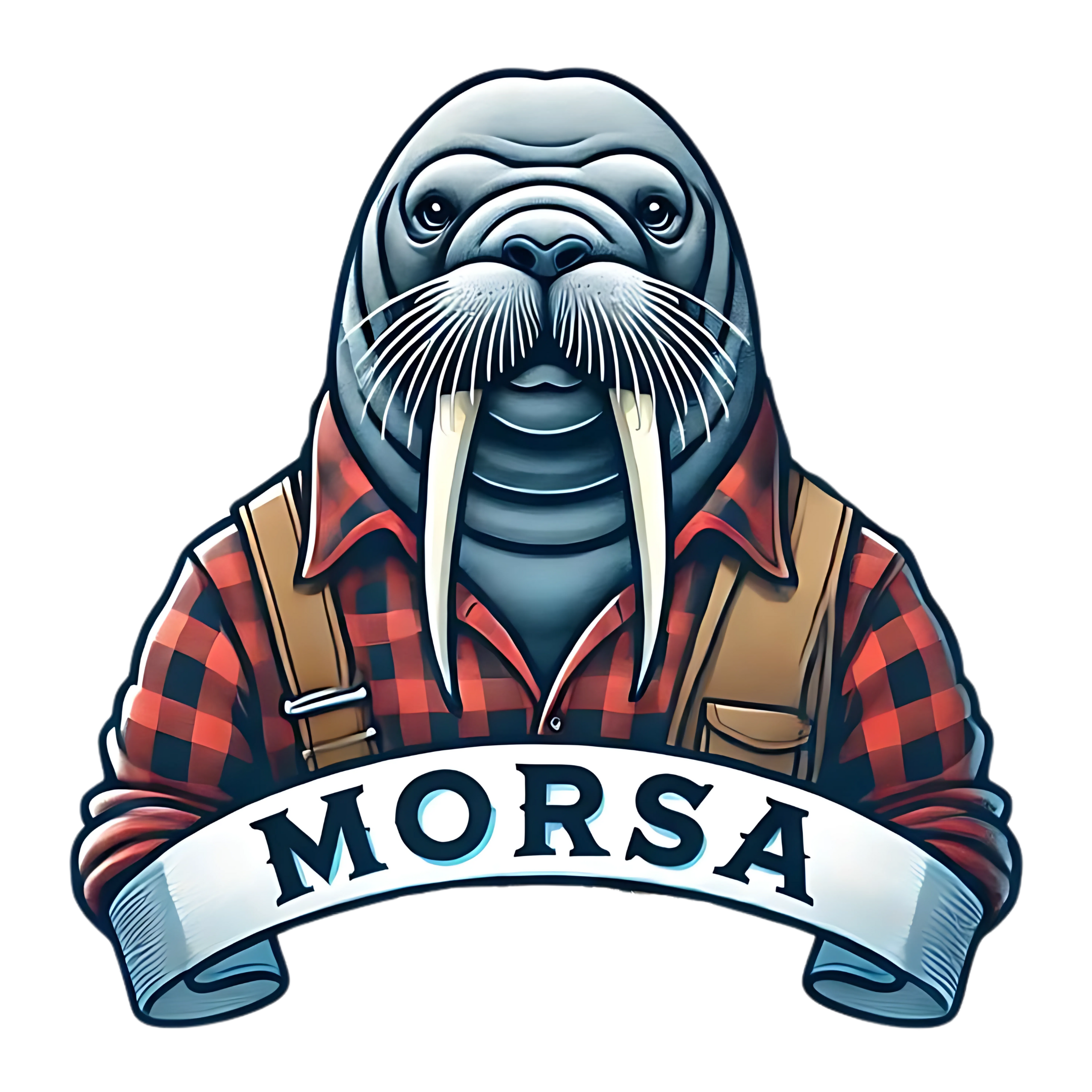 Morsa logo HD transparent background